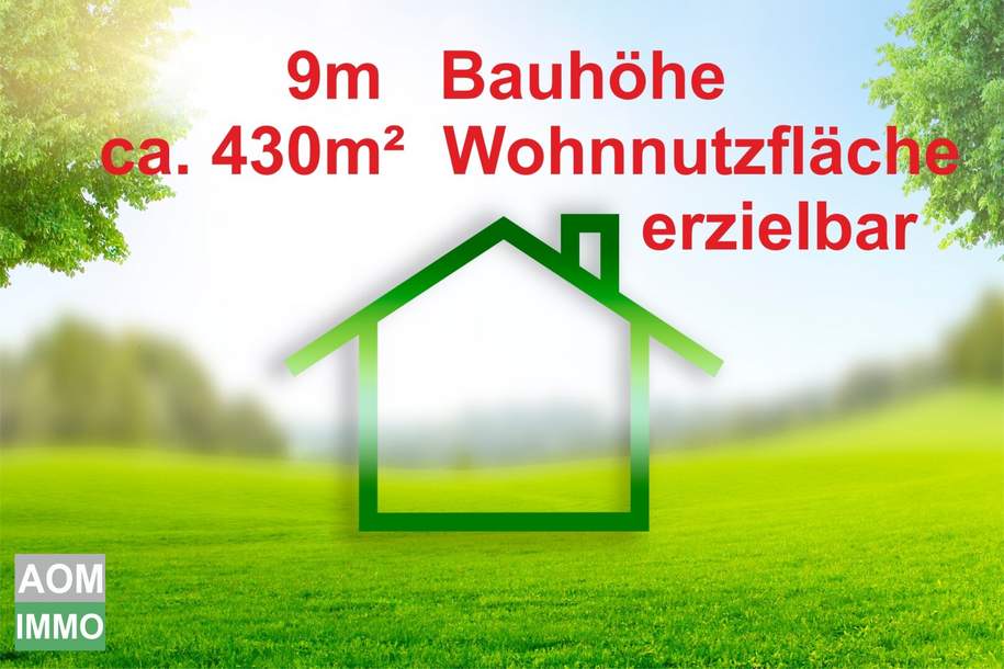Bauträger WE 4 Baugrundstück in zentraler Lage Wiens - 430m², Grund und Boden-kauf, 1230 Wien 23., Liesing
