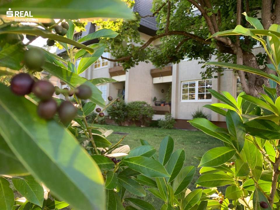 Helle, südseitig ausgerichtete SINGLE-/ PÄRCHENWOHNUNG mit LOGGIA und GARTEN