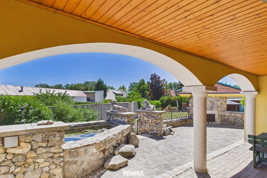 NEUER PREIS! Außergewöhnliches Anwesen mit villenartigem Flair – Einziehen, Ankommen, Wohlfühlen, Haus-kauf, 436.500,€, 2253 Gänserndorf