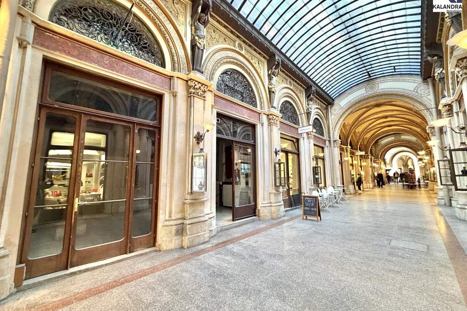 360 TOUR // GESCHÄFTSLOKAL in PALAIS-PASSAGE, Gewerbeobjekt-miete, 1010 Wien 1., Innere Stadt