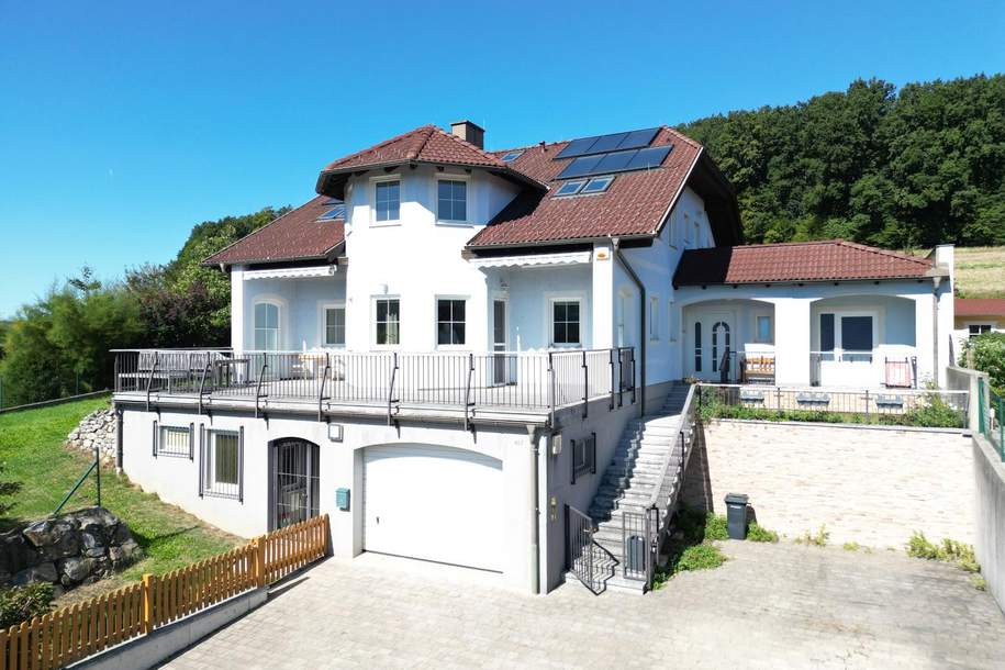 ZWEIFAMILIENHAUS IN ERHÖHTER GRÜNRUHELAGE MIT AUSBLICK, Haus-kauf, 570.000,€, 3072 Sankt Pölten(Land)