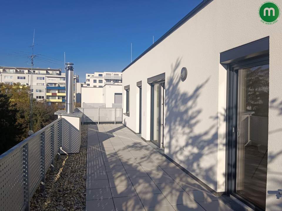 Herrlich hell und mit 49 m² Freifläche - 3 Zimmer Wohnung nahe Badner Bahn