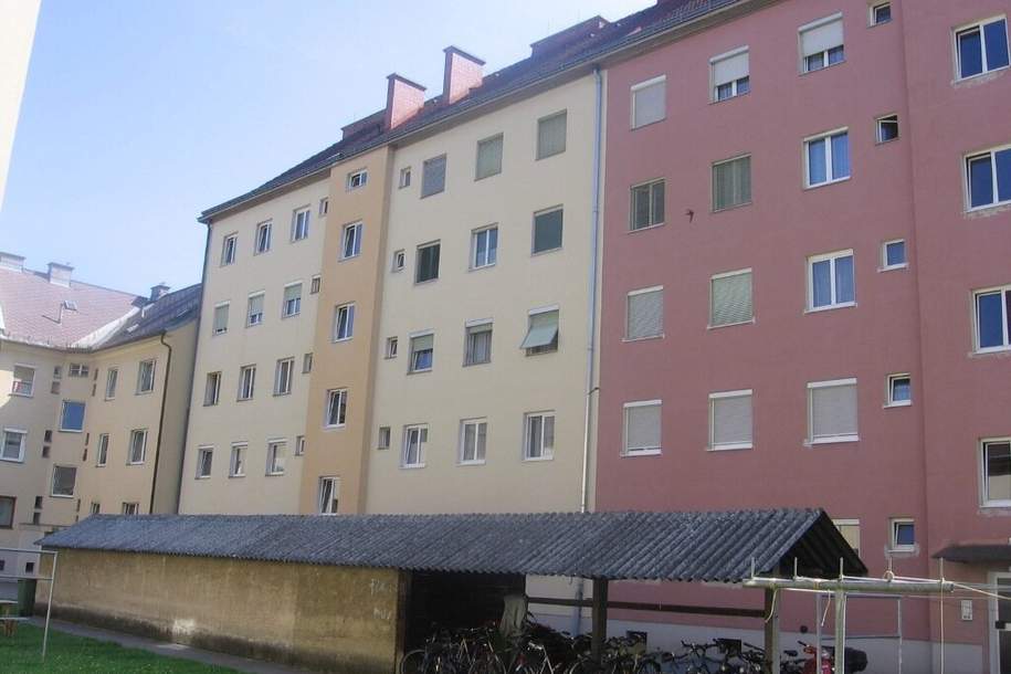 Unbefristete und leistbare 2-Zimmer-Wohnung!, Wohnung-miete, 295,56,€, 8020 Graz(Stadt)