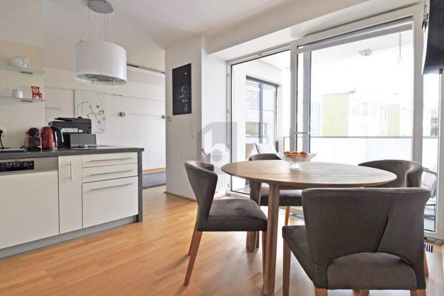 INNENHOF-RUHELAGE TRIFFT INNENSTADTLAGE ? VOLL MÖBLIERTES NEUBAU-APARTMENT NUR WENIGE GEHMINUTEN VOM SCHWEDENPLATZ ENTFERNT, Wohnung-miete, 1.790,00,€, 1020 Wien 2., Leopoldstadt