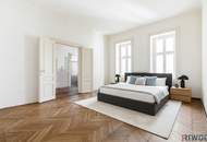 5 GEHMINUTEN ZUM ROCHUSMARKT | Stilaltbauwohnung mit Potenzial | ca. 3,70 m Raumhöhe | Hofseitiger Grünblick