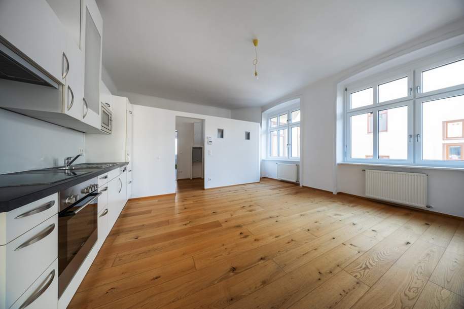 PERFEKTE STUDENTENWOHNUNG! WG-geeignete, bezugsfertiger 3-Zimmer-Altbau nächst Alser Straße, Wohnung-kauf, 549.000,€, 1080 Wien 8., Josefstadt