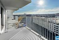 Sonnwendviertel: 4-Zimmer-Wohnung mit Balkon im 6. OG – Fitnessraum, Co-Working & Rooftop-Terrasse inklusive!