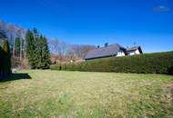 Baugrundstück mit großem Garten