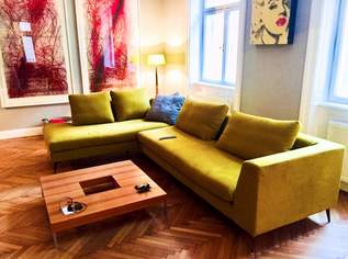Sofa senfgelb im dänischen Stil, 480 €, Haus, Bau, Garten-Möbel & Sanitär in 1030 Landstraße