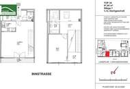 Wohnen nahe der Donau in 1200 Wien: 2-Zimmer Maisonette Wohnung inkl. Einbauküche. - WOHNTRAUM