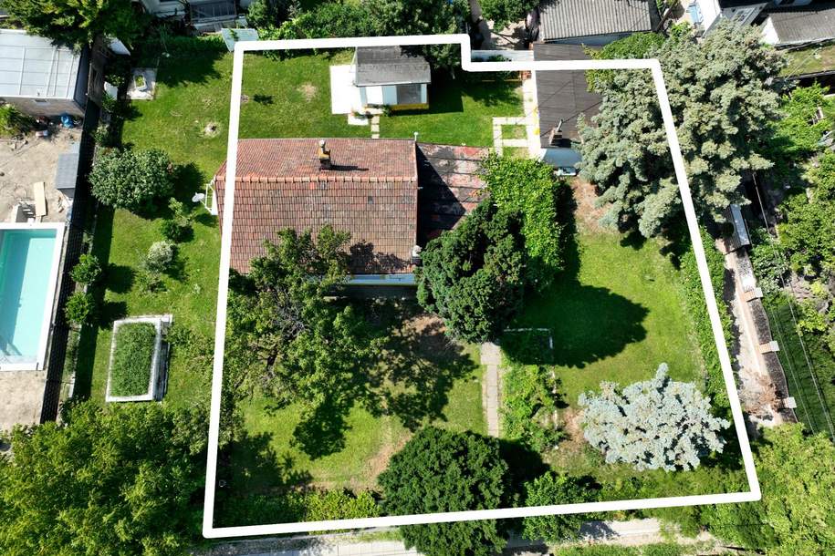 Seltene Gelegenheit - Simmeringer Kleingarten mit 546 m² Eigengrund – keine Pacht - ganzjähriges Wohnen erlaubt!, Haus-kauf, 395.000,€, 1110 Wien 11., Simmering