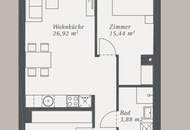 Moderne 3 Zimmer Wohnung mit Westbalkon - Bruck an der Leitha