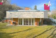 Exklusive Villa mit Pool, Terrassen, Wintergarten &amp; großer Garage in Klosterneuburg-Weidling