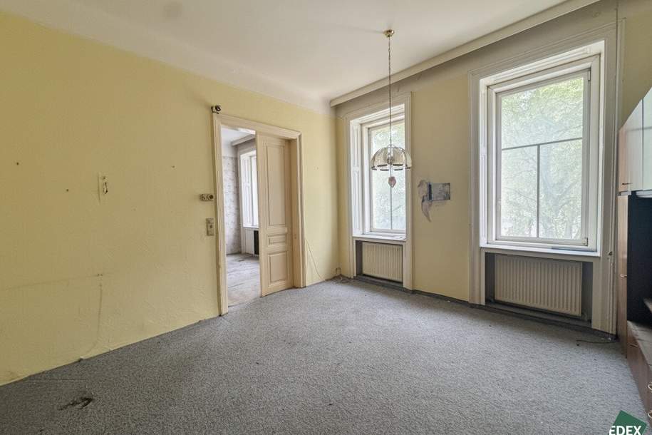 Wohnung mit Potential: Sanierungsbedürftige 2-Zimmer Wohnung nahe Augarten, Wohnung-kauf, 199.000,€, 1200 Wien 20., Brigittenau