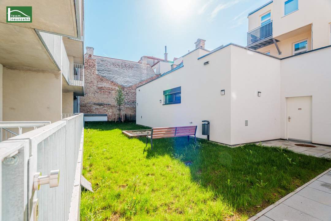 Erstbezugs-Büro oder Praxis mit großer Hof-Loggia, inkludierter Küche und top Ausstattung nahe Schönbrunn!