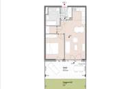 ERSTBEZUG "ein viertel grün" in Wr. Neustadt - schöne 2 Zimmerwohnung mit Freifläche