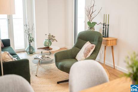 Exklusive 2-Zi.-Wohnung mit Loggia & Sauna bei der U1, Wohnung-miete, 880,00,€, 1220 Wien 22., Donaustadt