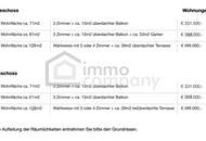 Seniorenwohnungen mit +PLUS+ in wunderbarer Grünruhelage / Top 4 - 2.OG - 71 m² - 3 Zimmer – Balkon - Garage / Bezug 2026