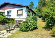 Bungalow auf großem Grundstück nahe Hausleiten - inmitten Natur pur und herrlichem Weitblick!