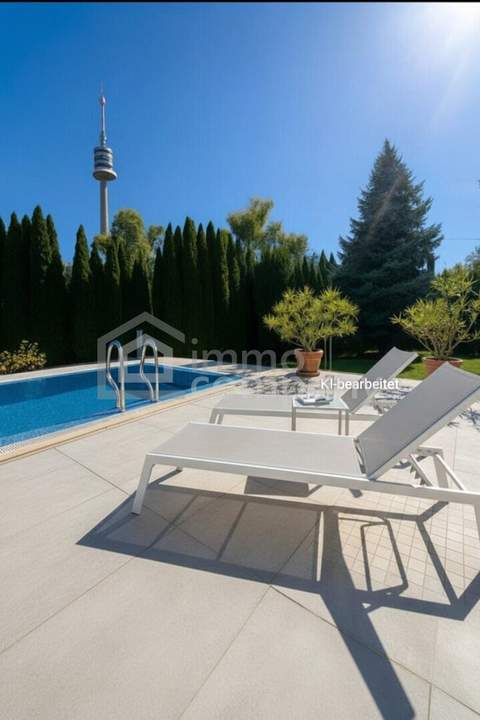LUXUSVILLA MIT POOL | BRUCKHAUFEN | UNO CITY | VIENNA INTERNATIONAL SCHOOL | ABSOLUTE PRIVATSPHÄRE