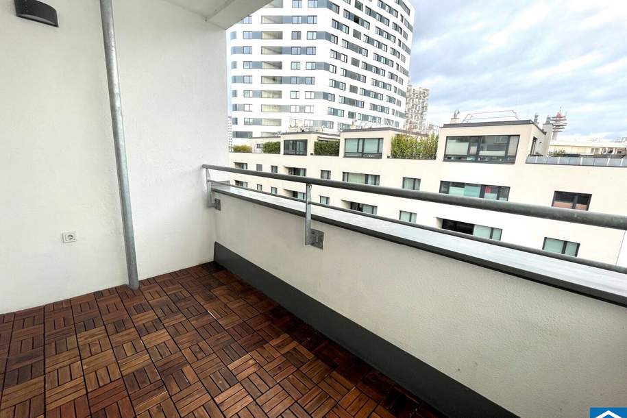 Wunderschöne 2 Zimmerwohnung mit Loggia am Hauptbahnhof, Wohnung-miete, 999,00,€, 1100 Wien 10., Favoriten