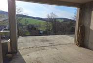 ROHBAU - MODERNES DOPPELHAUS