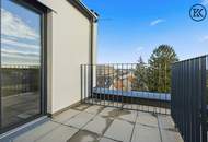 2-Zimmer-Wohnung mit beeindruckender 24 m² Dachterrasse!