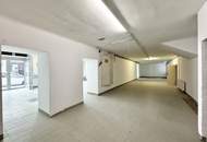Straßenseitiges Geschäftslokal mit großen Fensterflächen! Individuell zu gestalten! Ideal für Pilates, Yoga, Atelier etc.