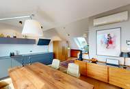 Cottageviertel I Traumhafte Dachwohnung im Jugendstil-Palais I Garagenplatz