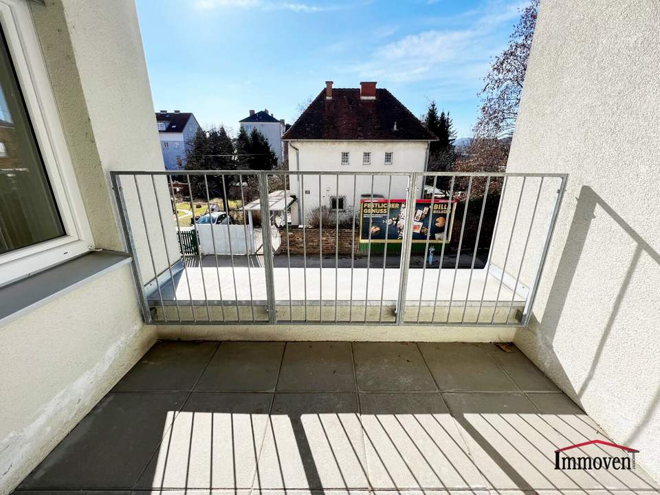 Helle 1-Zimmerwohnung mit Loggia nahe der FH Joanneum!