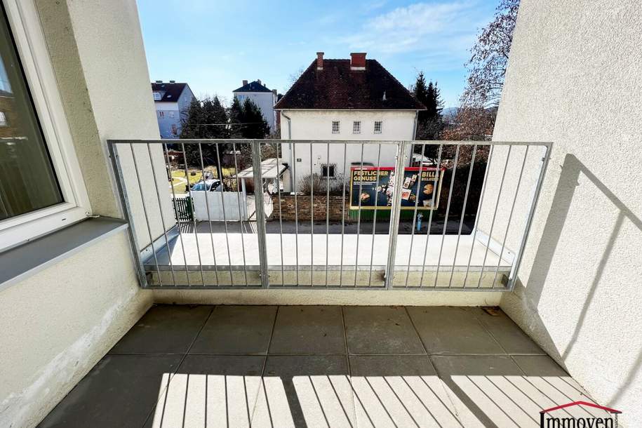 Helle 1-Zimmerwohnung mit Loggia nahe der FH Joanneum!, Wohnung-miete, 524,23,€, 8020 Graz(Stadt)