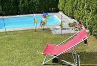 Sonniges Eckreihenhaus mit Pool, Garage und Keller!