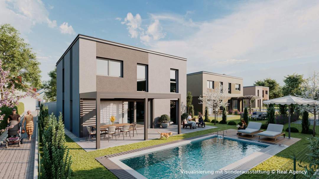 Ihr Einfamilienhaus im Grünen nahe Wien