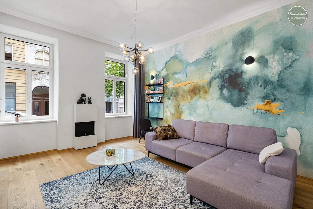 Altbaujuwel im Erdgeschoß mit Option auf 4. Zimmer | Nähe Rubenspark | barrierefrei