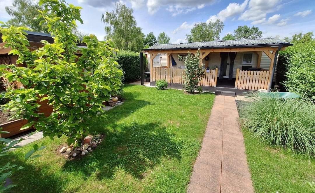 +++ KEINE MAKLERKOSTEN +++ NETTES-FERIEN - MOBILHEIMHAUS - NEUWERTIG BJ. 2013 in Oggau am Neusiedlersee zu verkaufen +++