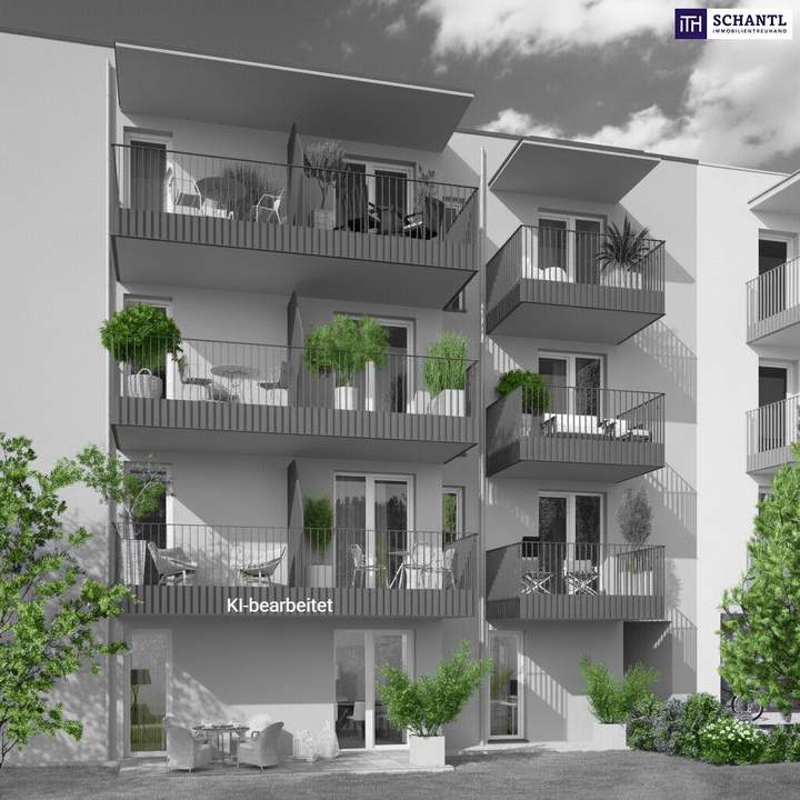 Entzückende, gut geschnittene Neubauwohnung für Single und Studenten - Exklusives Wohnen im wunderschönen Bezirk Liebenau - PROVISIONSFREI!