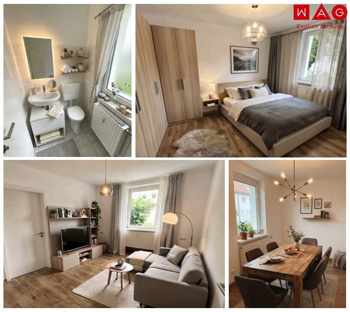 3-Zimmer zum Verlieben! Helle Wohlfühlwohnung im Erdgeschoss mit Grünblick, durchdachtem Grundriss und bester Infrastruktur – provisionsfrei & unbefristet!