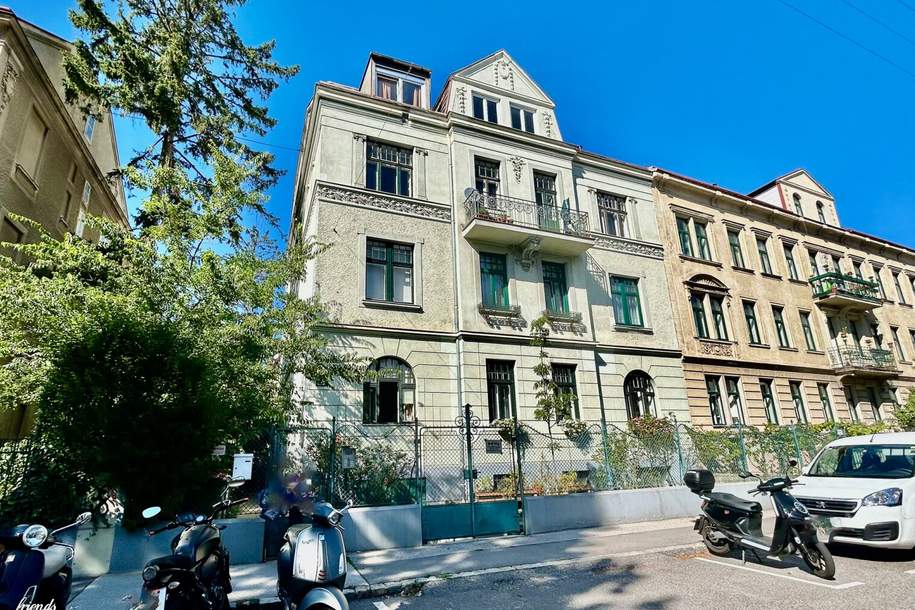 Hetzendorfnähe: Traumhaftes Altbau - Zinshaus, Gewerbeobjekt-kauf, 1.890.000,€, 1120 Wien 12., Meidling