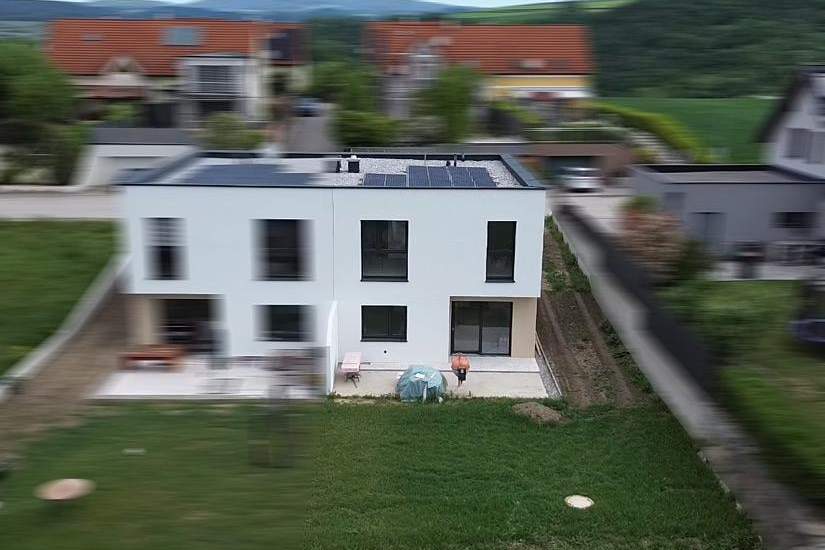 NEUER PREIS: Doppelhaushälfte in Melk samt Garten, LWP und PV-Anlage - belagsfertig (Haus Links), Haus-kauf, 428.000,€, 3390 Melk