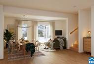 Familienglück im Grünen – nachhaltige Reihenhäuser am Kanal