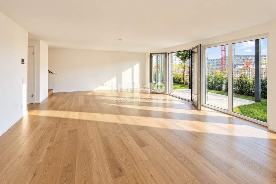 AKTIONSPREIS: Provisionsfrei - Stadtwohnen mit Garten: Direkt am Hauptbahnhof - Maisonette Deluxe, Wohnung-kauf, 791.100,€, 1100 Wien 10., Favoriten