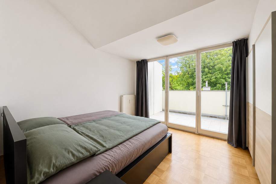 Ruhige 2-Zimmer-Mietwohnung mit Terrasse direkt im Grazer Zentrum!, Wohnung-miete, 886,46,€, 8010 Graz(Stadt)