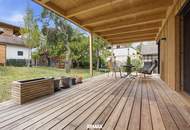 Neuwertiges Einfamilienhaus mit überdachter Terrasse und großzügiger Garage