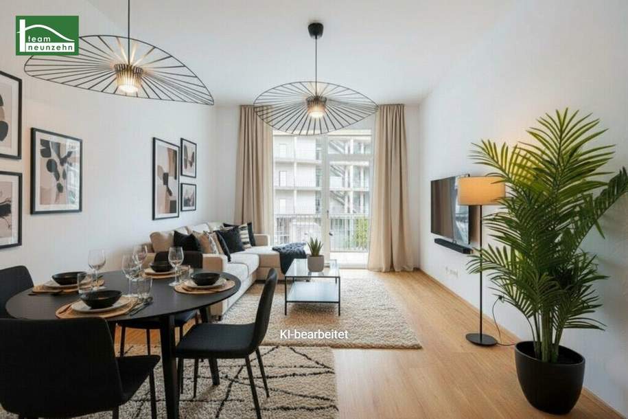 Daheim in der Skyline – Erstbezug exklusive ab sofort beziehbar, Wohnung-miete, 729,00,€, 8020 Graz(Stadt)