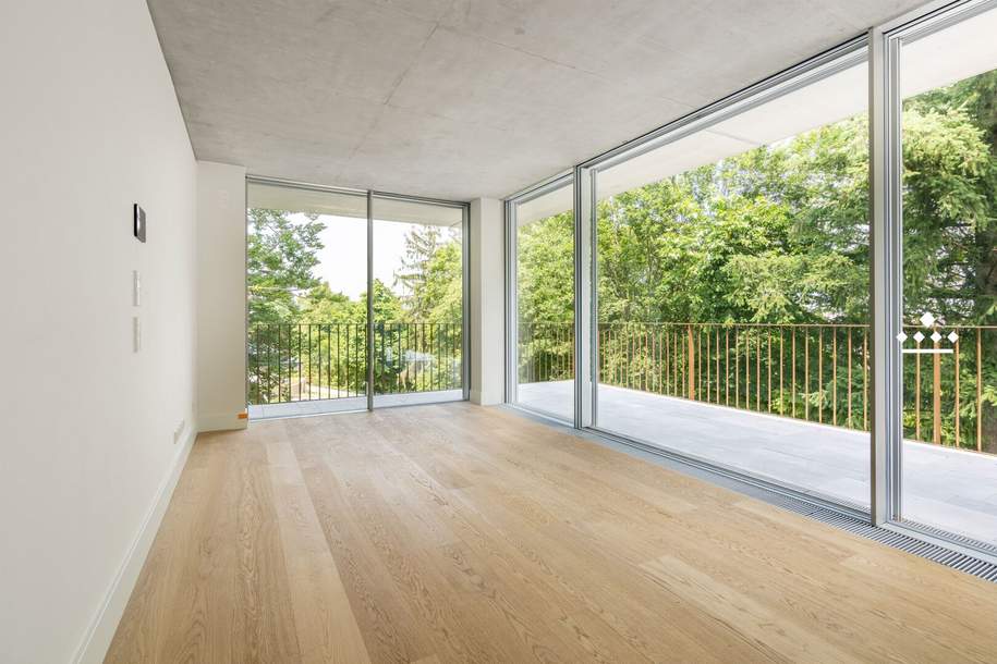 CHIPPERFIELD APARTMENTS: Erstbezugsapartment mit Freifläche in Toplage, Wohnung-kauf, 690.000,€, 1130 Wien 13., Hietzing
