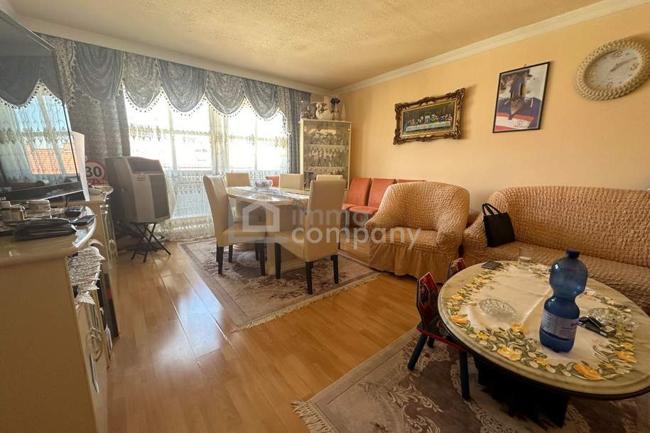 ÜBER DEN DÄCHERN WIENS - 3-ZIMMER WOHNUNG IN 1100, Wohnung-kauf, 349.900,€, 1100 Wien 10., Favoriten