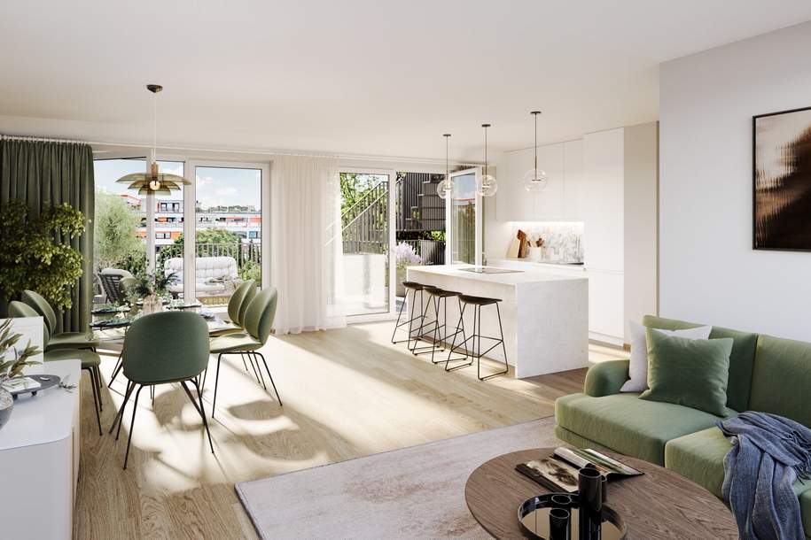 Ihr Zuhause mit Weitblick und Freiraum: Erstbezugswohnungen in der Roseggergasse, Wohnung-kauf, 349.200,€, 1160 Wien 16., Ottakring