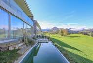 Architektenvilla mit Pool und unverbaubarer Aussicht