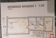 Interessante, moderne und großzügige Zwei-Zimmer-Stadtwohnung.