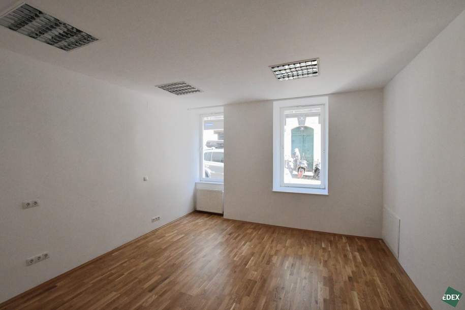 Ebenerdiges Büro unweit der äußeren Mariahilfer Straße zu verkaufen, Gewerbeobjekt-kauf, 149.000,€, 1150 Wien 15., Rudolfsheim-Fünfhaus